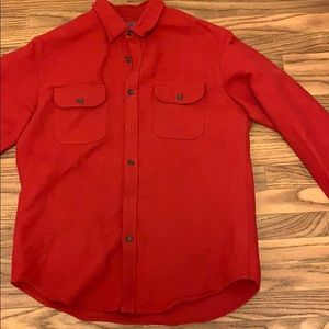 J. Crew Shirt Jacket in Red, Large
